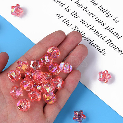 1-Hole Transparent Acrylic Buttons MACR-S373-129-C08-1