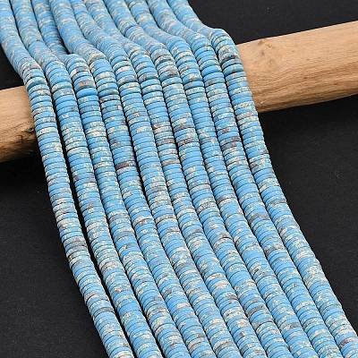 Dyed Synthetic Imperial Jasper Beads Strands G-A272-C06-02-1
