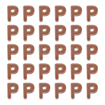 Opaque Acrylic European Beads LS-OACR-TAC0019-006P-1