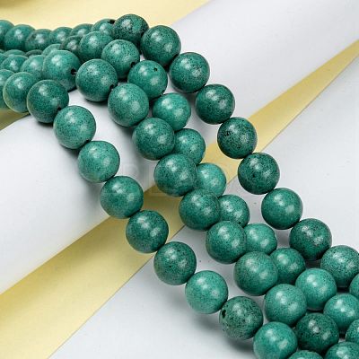 Natural Howlite Beads Strands G-C180-16B-1