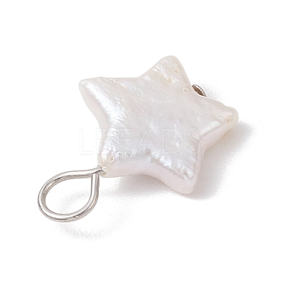 Natural Keshi Pearl Charms PALLOY-JF04242-01-1