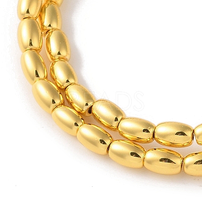 Electroplate Beads Strands X-EGLA-H104-02A-1