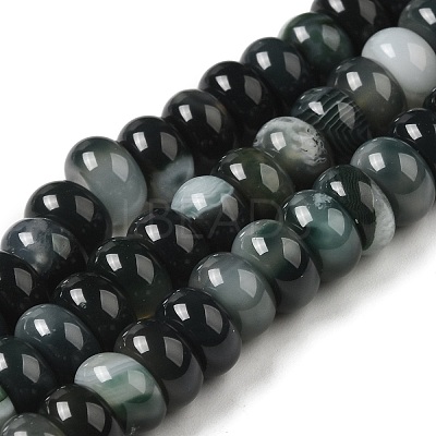 Natural Agate Beads Strands G-H295-C03-08-1