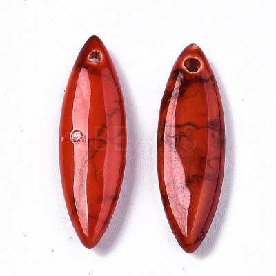 Natural Howlite Pendants G-S364-078D-1