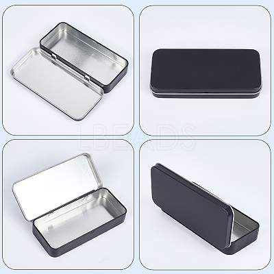 4Pcs Tinplate Storage Boxs CON-SP0001-17-1