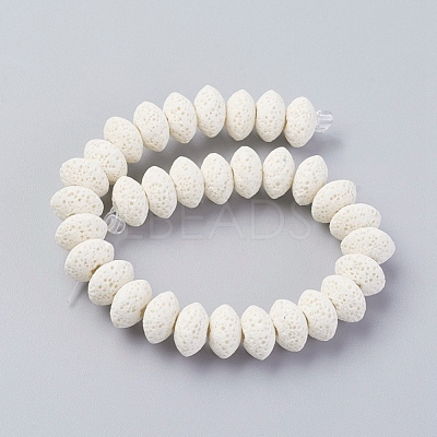 Natural Lava Rock Beads Strands G-F671-01B-01-1