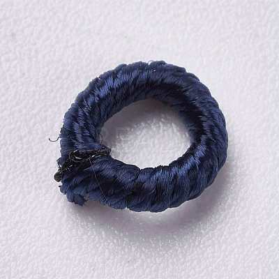 Polyester Cord Beads WOVE-K001-B23-1