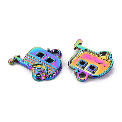 Rainbow Color Alloy Pendants LS-PALLOY-S180-114-NR-1