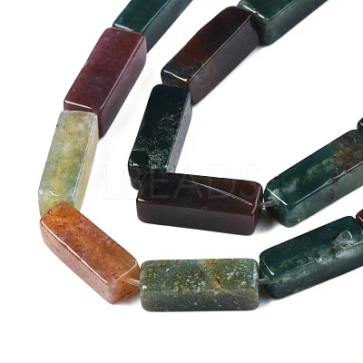 Natural Indian Agate Bead Strands G-R299-17-1