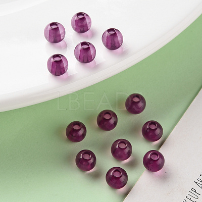 Transparent Acrylic Beads MACR-S370-A6mm-743-1