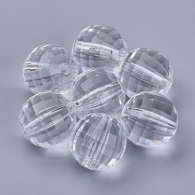 Transparent Acrylic Beads TACR-Q254-18mm-V01-1