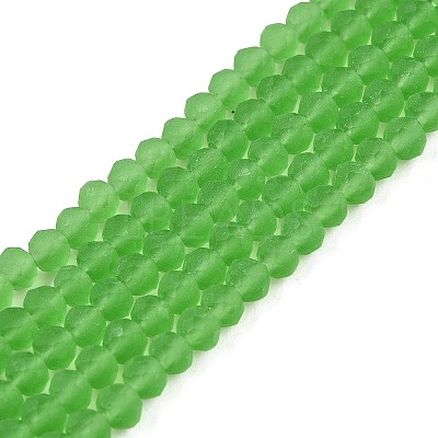 Transparent Glass Beads Strands EGLA-A044-T4mm-MD11-1