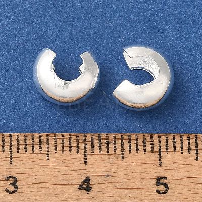 Brass Crimp Bead Cover KK-K383-07B-S-1
