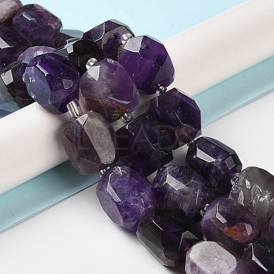 Natural Amethyst Beads Strands G-C105-A01-01-1