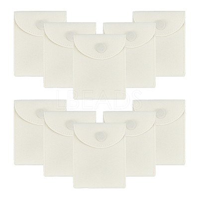 Rectangle Velvet Jewelry Package Bags ABAG-WH0035-055B-03-1