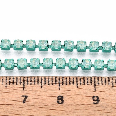 Iron Rhinestone Cup Chains CH-T006-05A-02-1