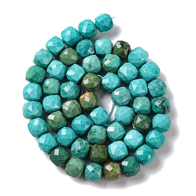 Natural Howlite Beads Strands G-G001-B03-07-1