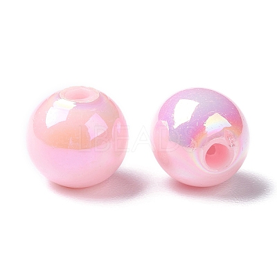 Opaque Acrylic Beads X-MACR-S370-D8mm-A01-1