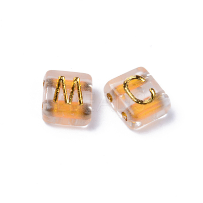 Transparent Electroplate Acrylic Multi-Strand Links X-MACR-S273-57-1