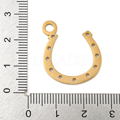 Ion Plating(IP) 304 Stainless Steel Pendants STAS-B056-13G-02-1