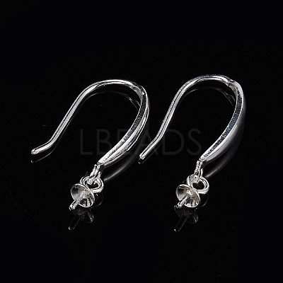 925 Sterling Silver Earring Hooks STER-E062-02S-1