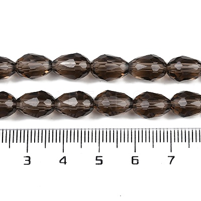 Transparent Glass Beads Strands EGLA-N013-T10mm-D27-1