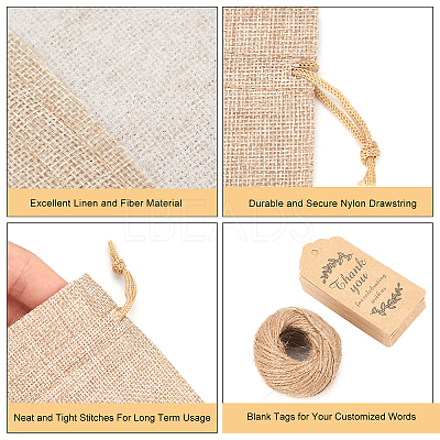 Burlap Packing Pouches ABAG-PH0001-01-1