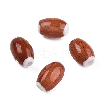 Handmade Lampwork Beads Strands LAMP-N023-004-01-1