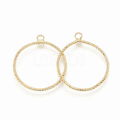 Brass Pendants KK-T020-61G-1
