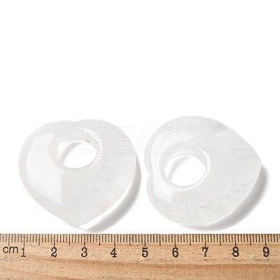 Natural Quartz Crystal Hollow Pendants G-C167-06I-1