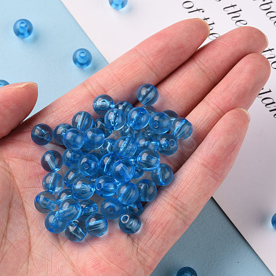 Transparent Acrylic Beads X-MACR-S370-A8mm-759-1