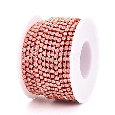 Iron Rhinestone Cup Chains CH-T006-05A-08-1