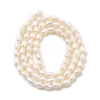 Natural Cultured Freshwater Pearl Beads Strands PEAR-I007-01O-01B-1