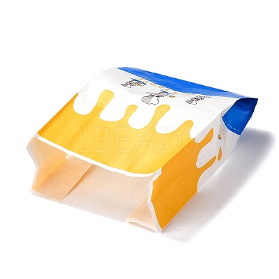 Rectangle with Cooks Pattern Paper Baking Bags CARB-K0001-01G-1