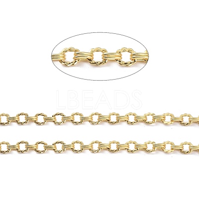 Brass Cable Chains CHC-D028-08G-1