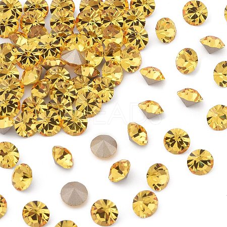 Preciosa&reg MAXIMA Crystal Round Stones Y-PRC-RBSS18-10020-1