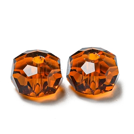 Transparent K9 Glass Beads GLAA-E048-01-20-1
