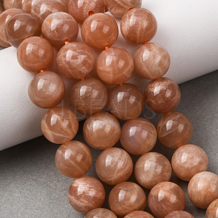 Natural Sunstone Beads Strands G-N327-01C-03-01-1