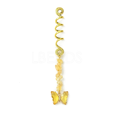 Alloy Dreadlocks Beads OHAR-JH00030-08-1