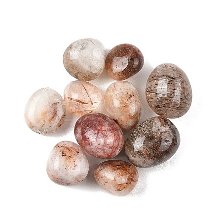 Natural Rutilated Quartz Beads G-G348-01B-32-1