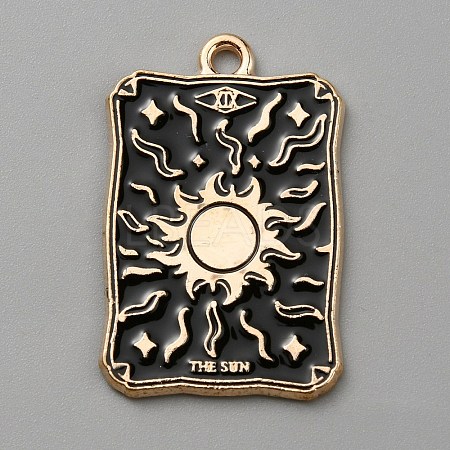 Alloy Enamel Pendants ENAM-WH0064-24E-1