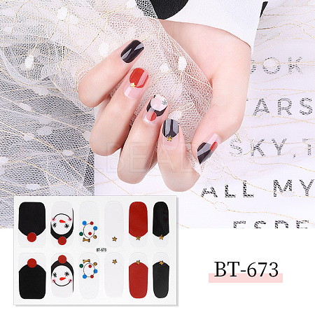 Full Cover Nail Art Stickers Decals MRMJ-Q034-049-13-1