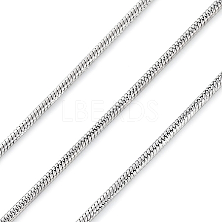 304 Stainless Steel Round Snake Chains CHS-M009-01P-03A-1