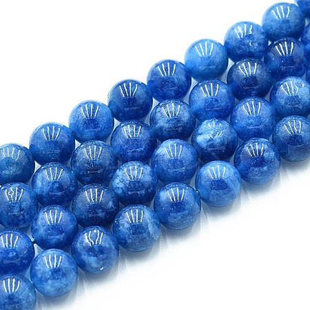 Natural Quartz Beads Strands G-N355-8mm-13-1