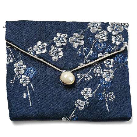 Chinese Style Floral Cloth Jewelry Storage Pouches AJEW-D065-01A-03-1