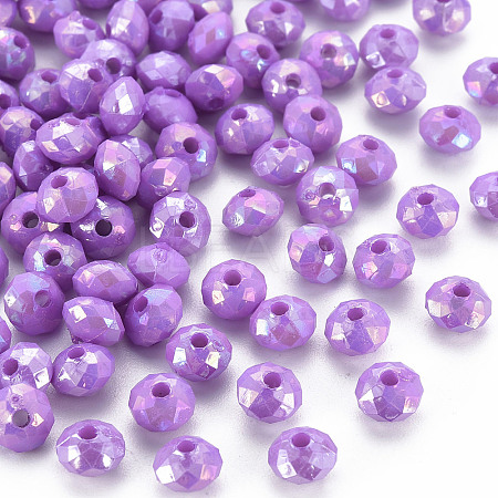 Opaque Acrylic Beads LS-MACR-Q239-018C-06-1