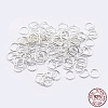 925 Sterling Silver Saw Cut Open Jump Rings STER-F036-02S-1x7mm-4