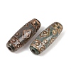 Tibetan Style dZi Beads TDZI-E004-53-2