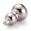 Tarnish Resistant 304 Stainless Steel Beads STAS-B011-05B-P-4