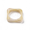 Square Opaque Resin Finger Rings RJEW-S046-001-B01-3